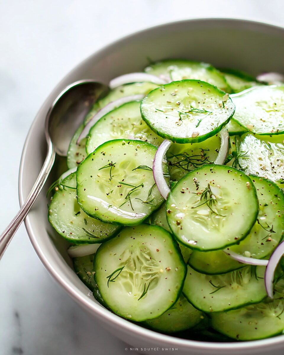 Cucumber Vinegar Salad