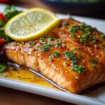 Texas Roadhouse Style Baked Salmon