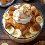 Banana Biscoff Caramel Pudding