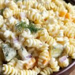 Dill Pickle Pasta Salad
