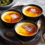 Mango Cardamom Crème Brûlées