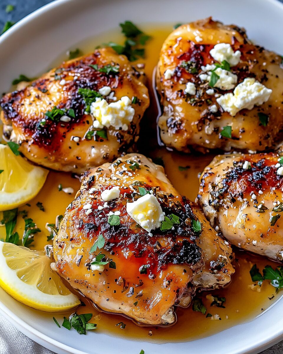 Hot Honey Feta Chicken