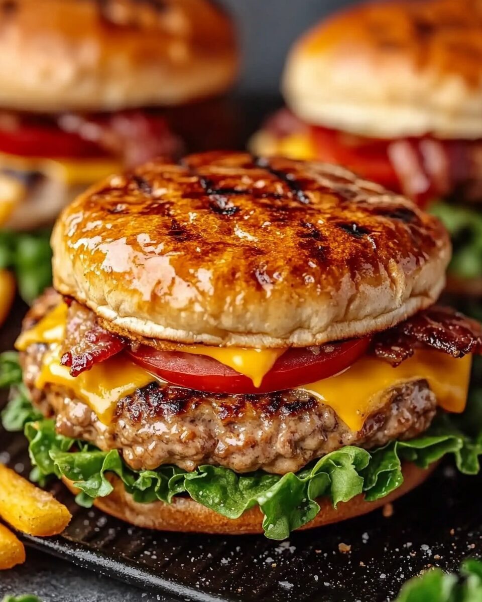 Juicy Crack Chicken Burgers