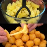 Crispy Potato Cheese Bites
