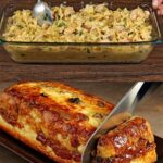 Chicken, Vegetable, and Potato Bake with Creamy Kiwi Garlic Sauce