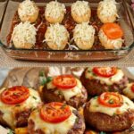 Baked Beef and Vegetable Casserole with Fresh Cabbage Salad