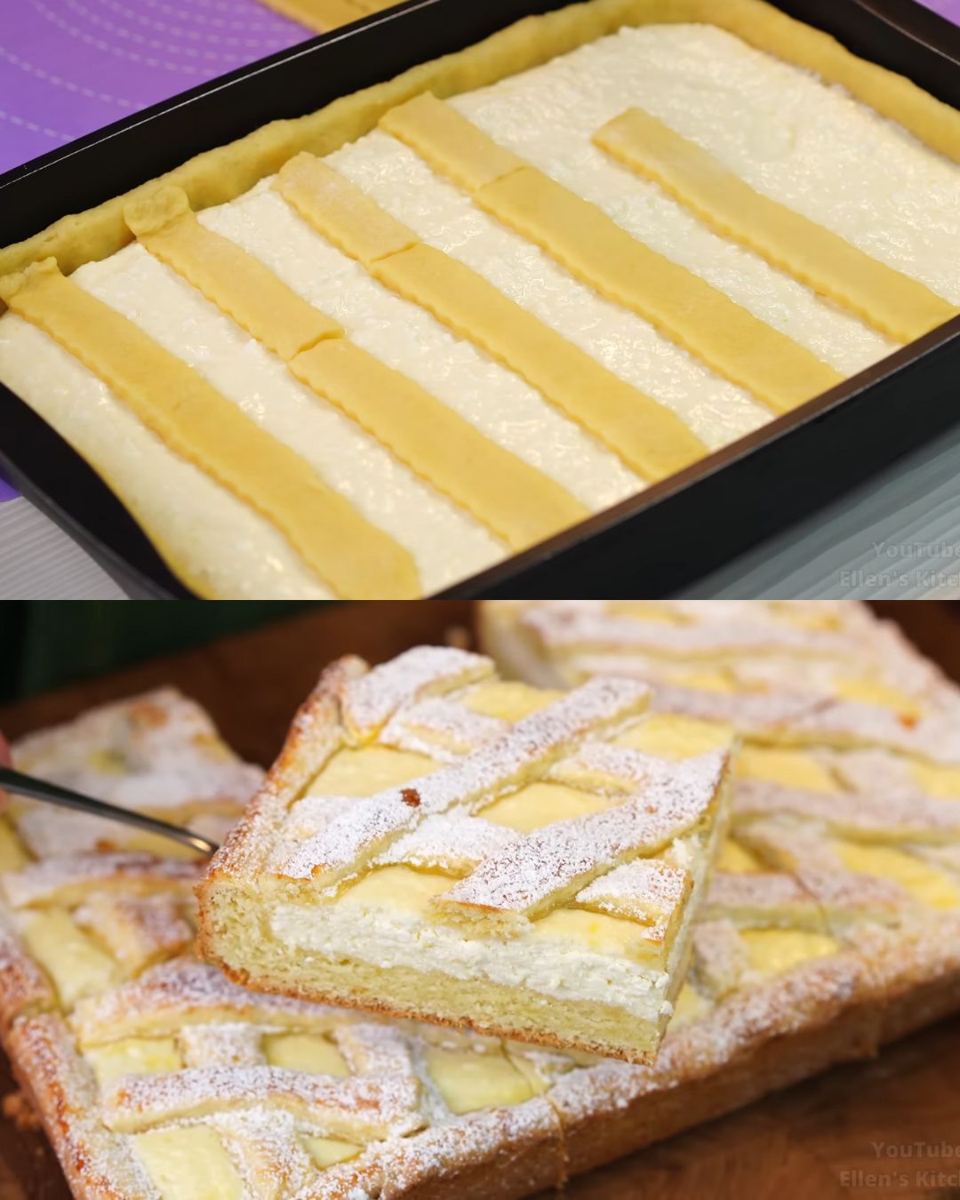 Classic Cottage Cheese Layer Bars