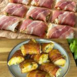 Bacon & Herb Cheese Puff Pastry Twists with Mustard-Honey Glaze