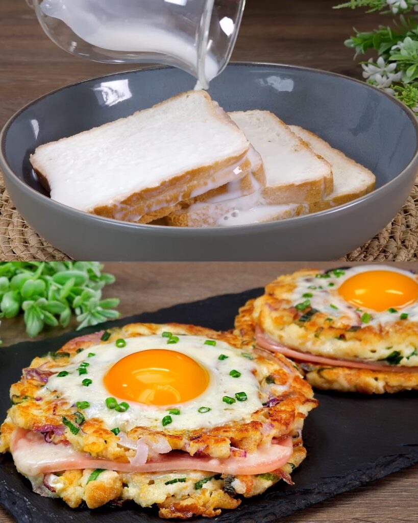 Breakfast Ham & Mozzarella Egg Sandwich