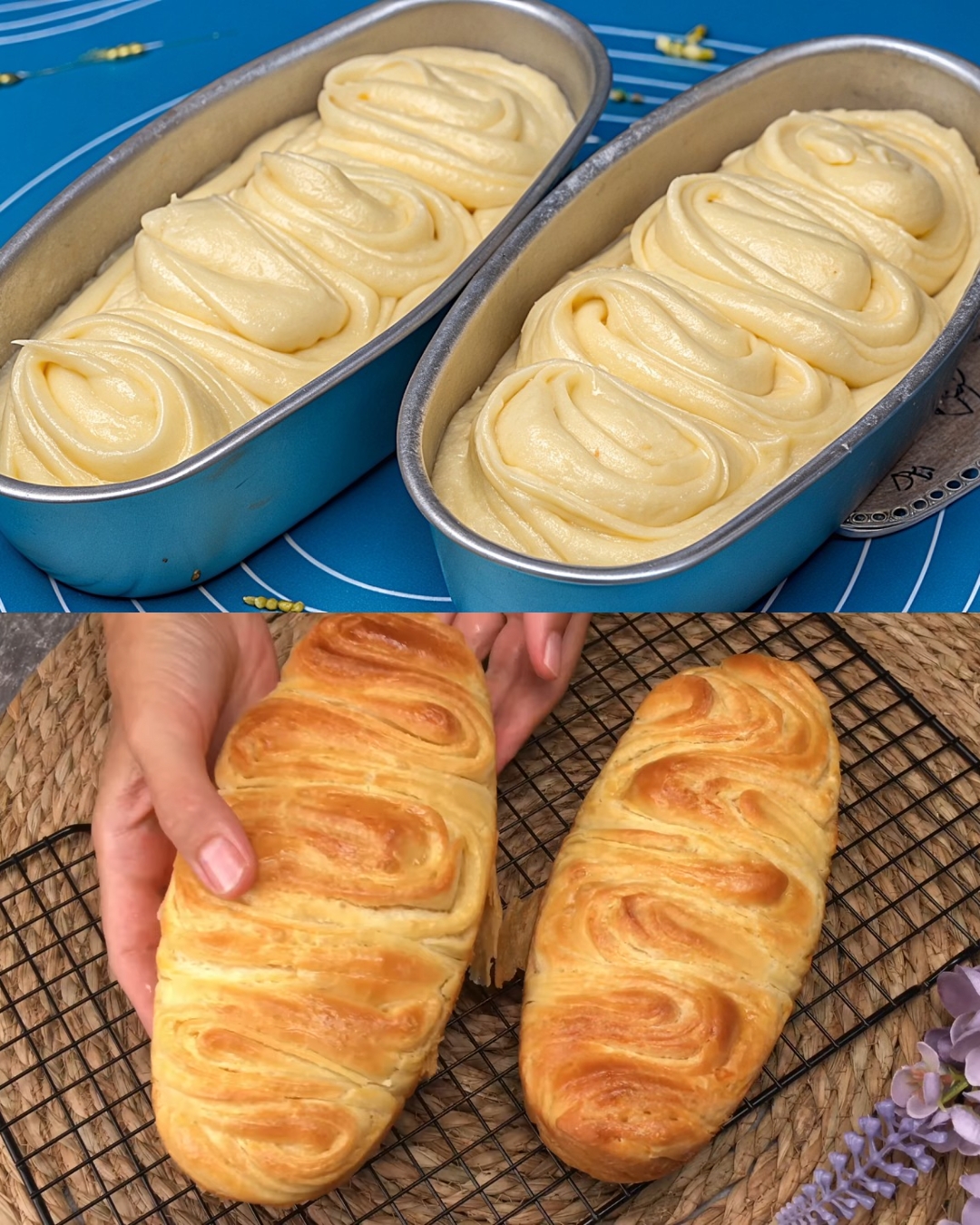 Simple Homemade Puff Pastry Bread