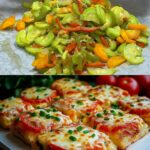 Baked Zucchini and Vegetable Casserole with Cheese