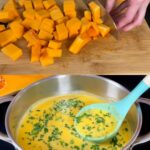 Creamy Pumpkin and Potato Soup with Avocado Toast