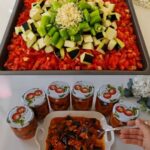 Homemade Eggplant and Pepper Sauce (Traditional Canning Recipe)