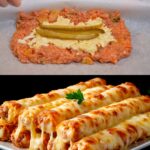Baked Stuffed Meat Roll with Mushroom Mashed Potatoes