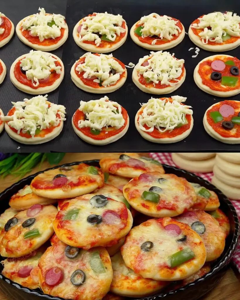 Mini Homemade Pizza Bites