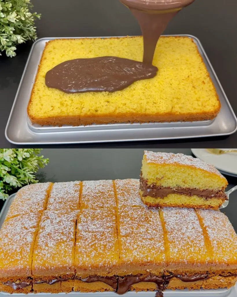 Lemon Chocolate Cream Cake – A Delightful Twist on a Classic