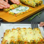 Cheesy Cabbage and Spinach Bake with Creamy Filling