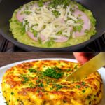Zucchini, Ham, and Mozzarella Fritters – Crispy, Cheesy, and Irresistible