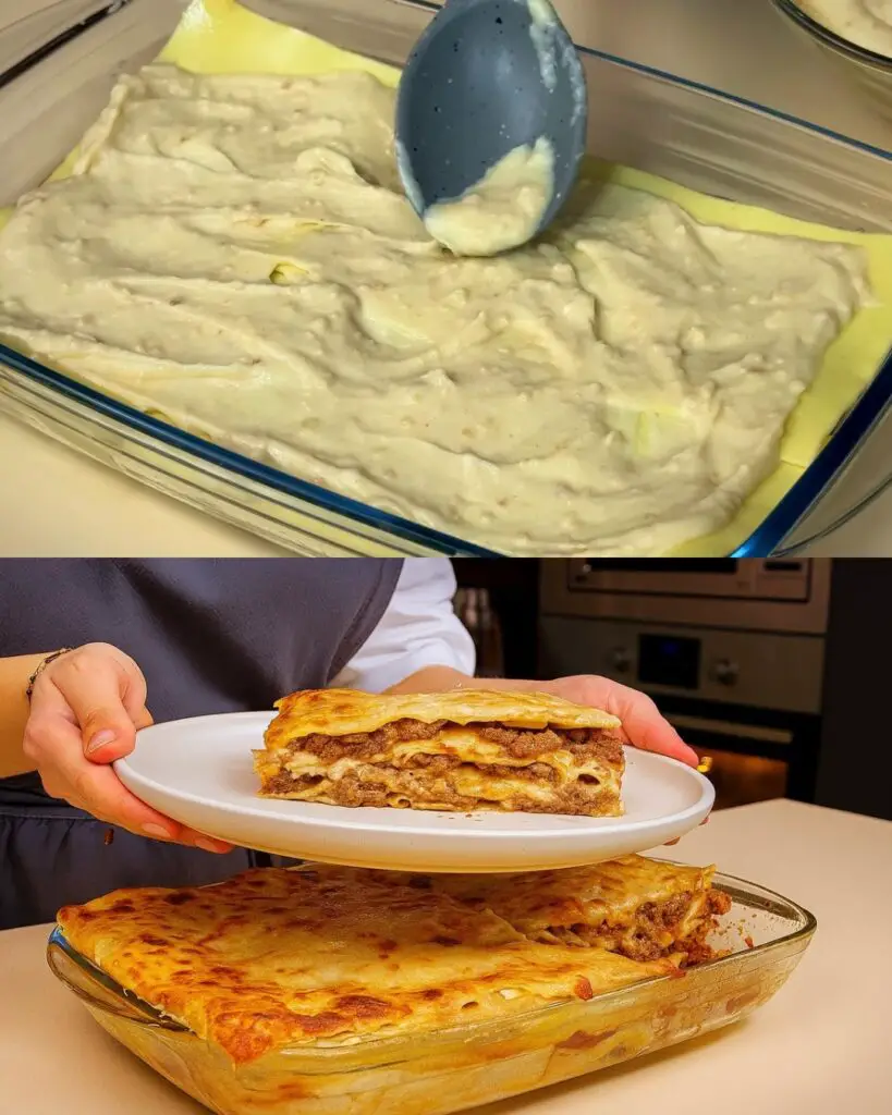 Classic Homemade Lasagna with Creamy Béchamel Sauce