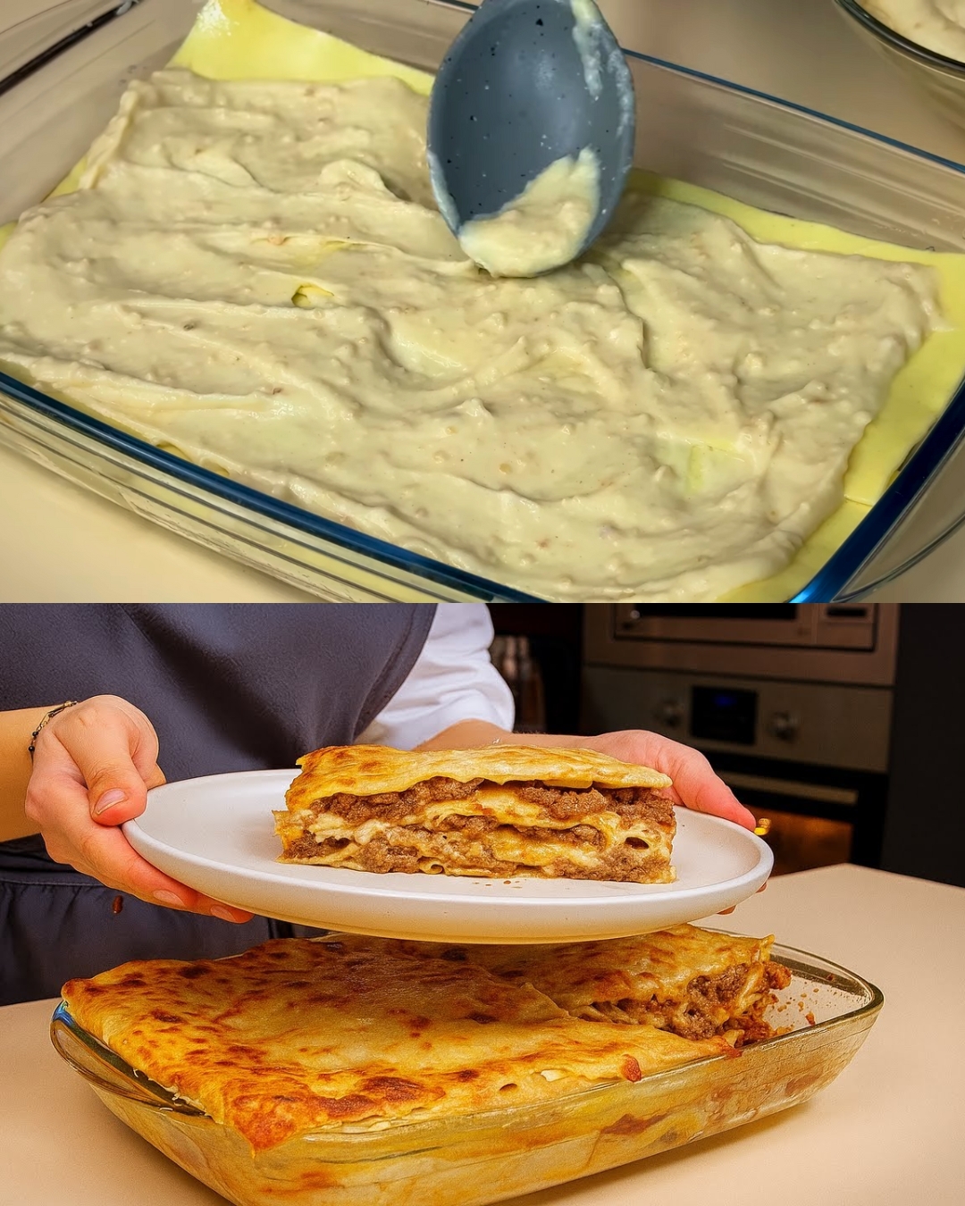 Classic Homemade Lasagna with Creamy Béchamel Sauce