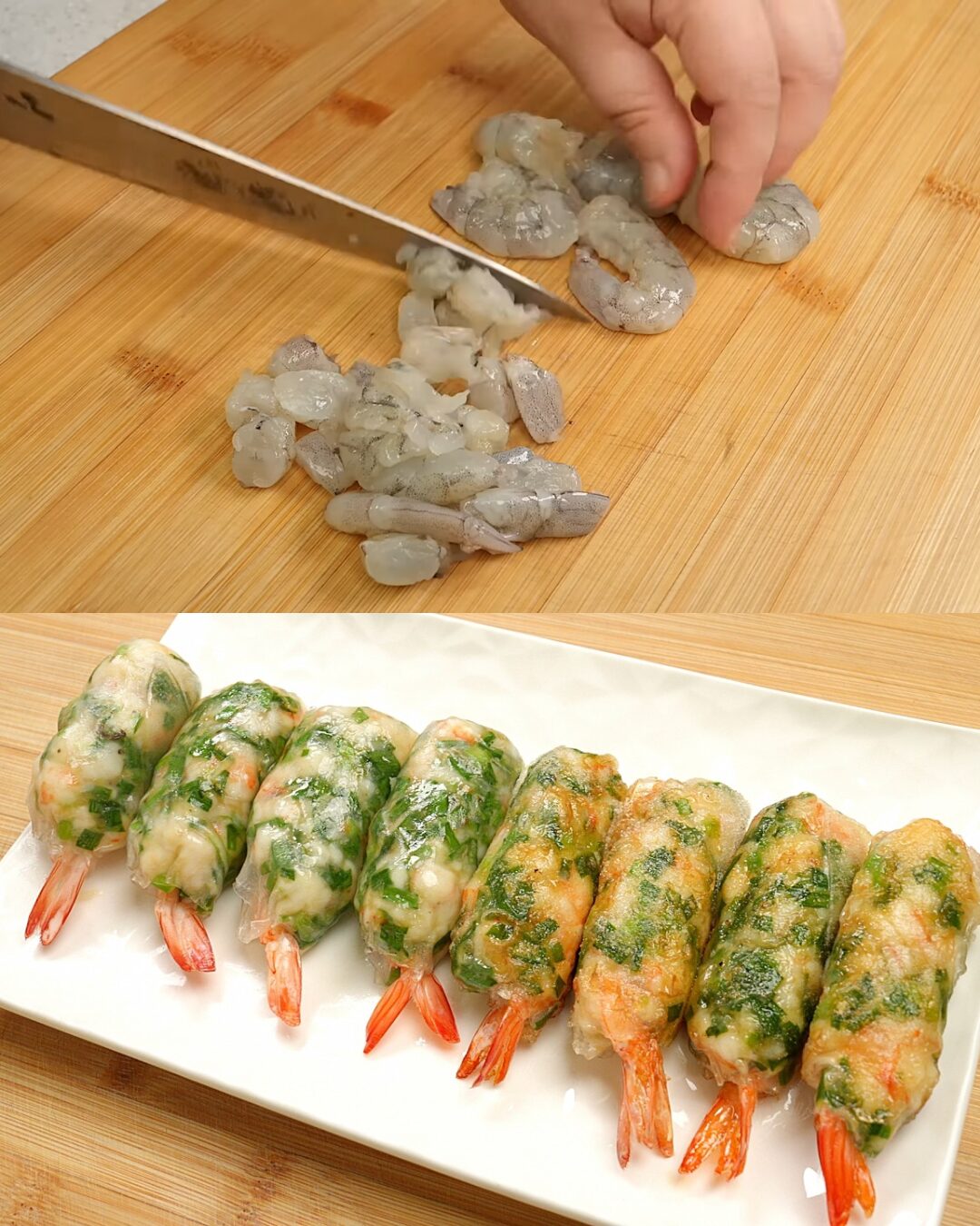 Shrimp Dumplings with Chives and Rice Paper Wrappers