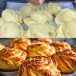 Chewy, Buttery Sweet Buns with a Twist