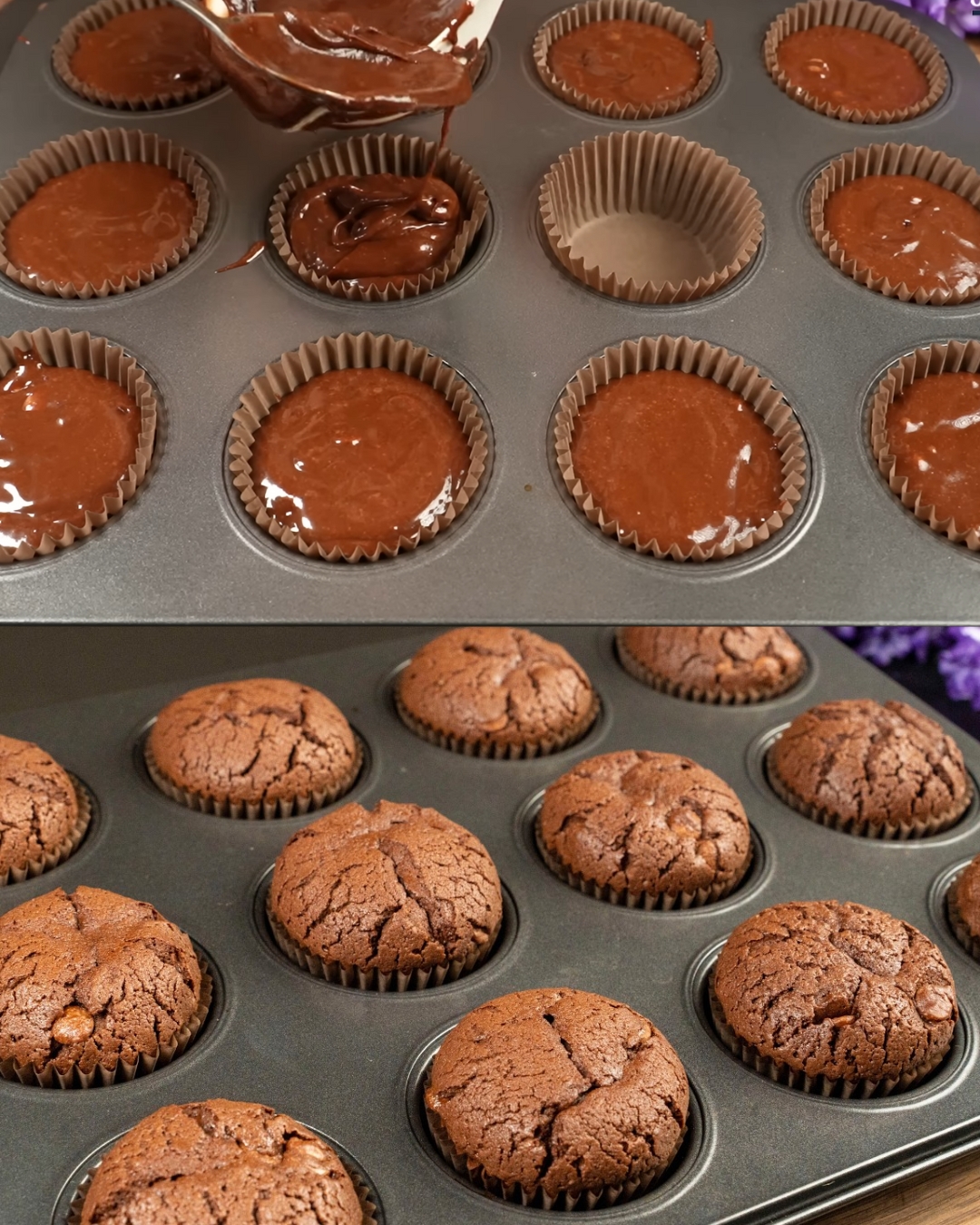 Decadent Fudgy Chocolate Brownies