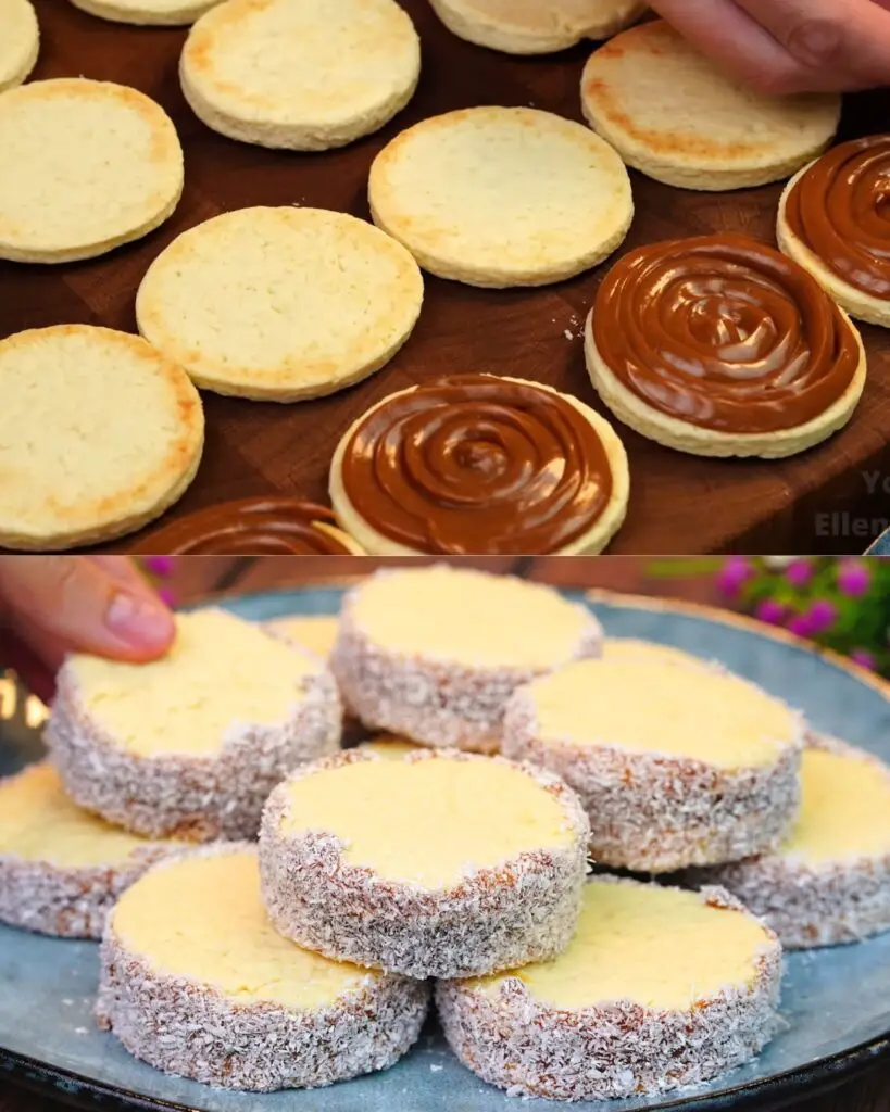 Buttery Condensed-Milk Cookies with Coconut Flakes