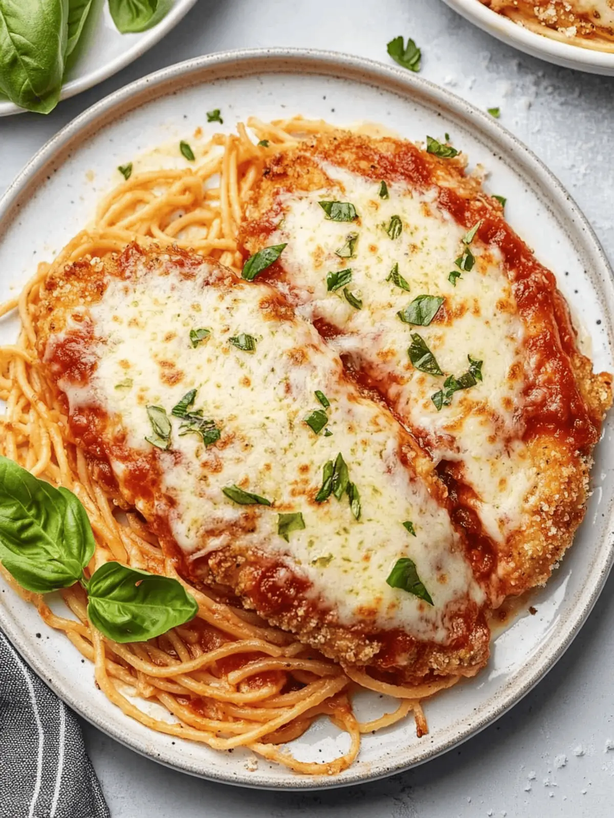 Baked Chicken Parmesan