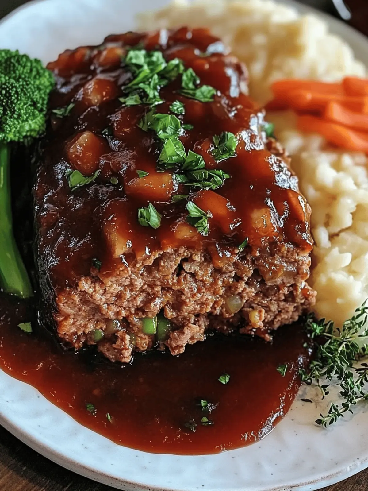 Classic Meatloaf with Savory Glaze for Comforting Family Dinners
