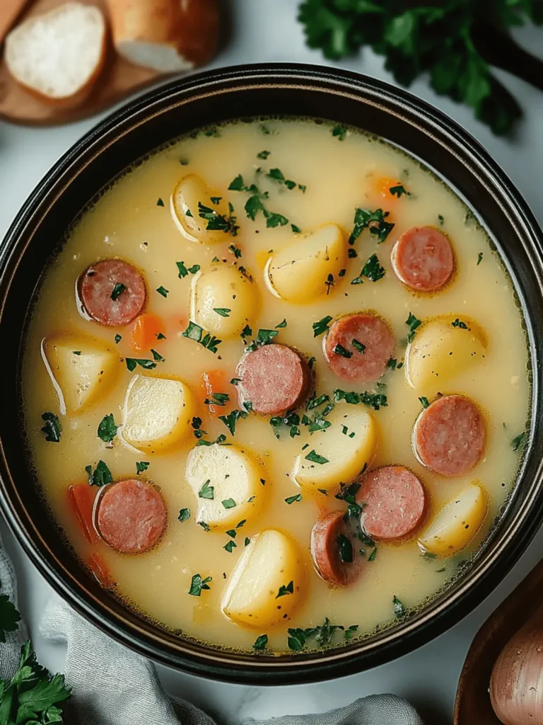 Kielbasa Potato Soup
