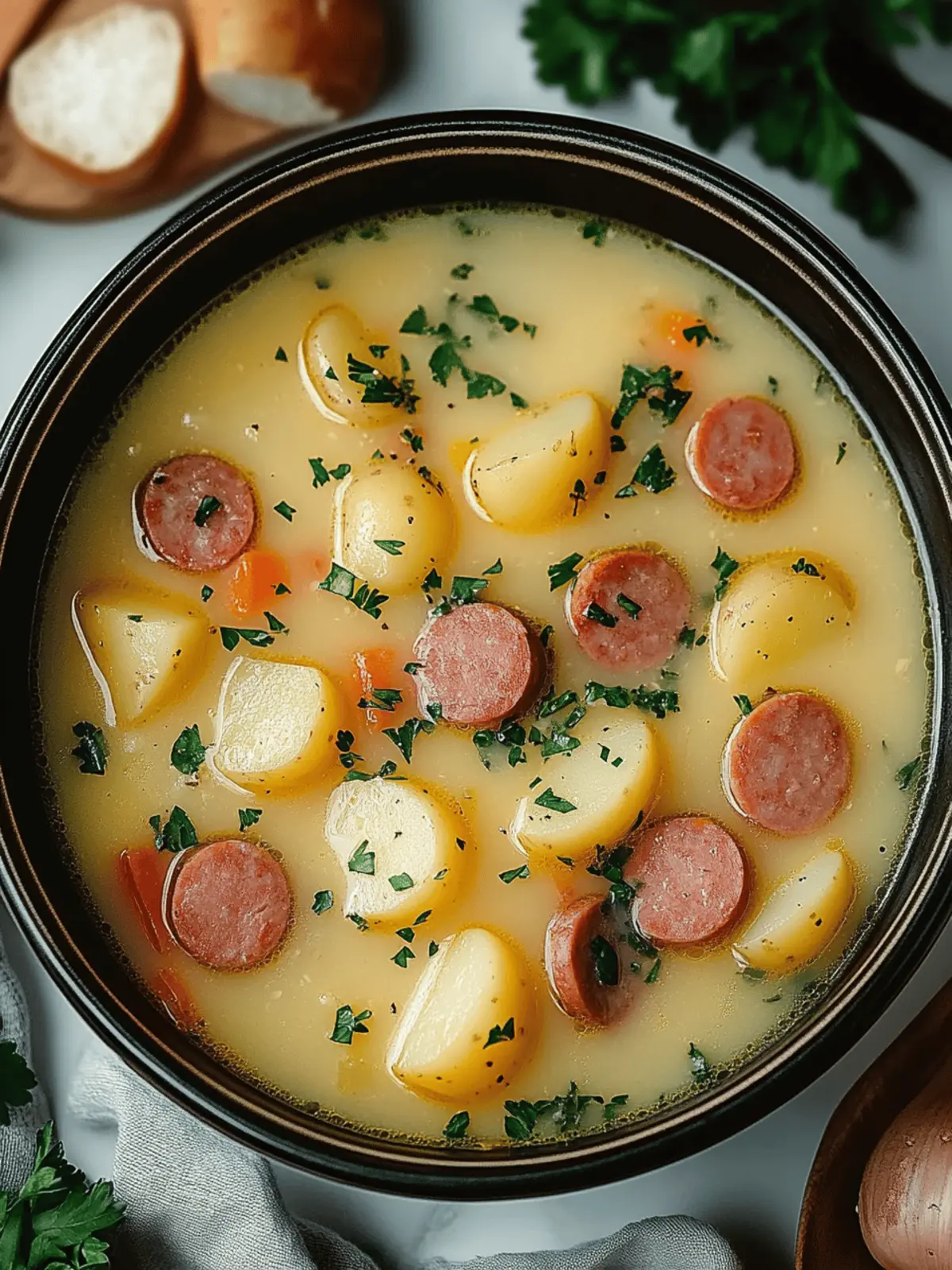 Kielbasa Potato Soup
