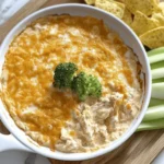 High Protein Buffalo Chicken Dip