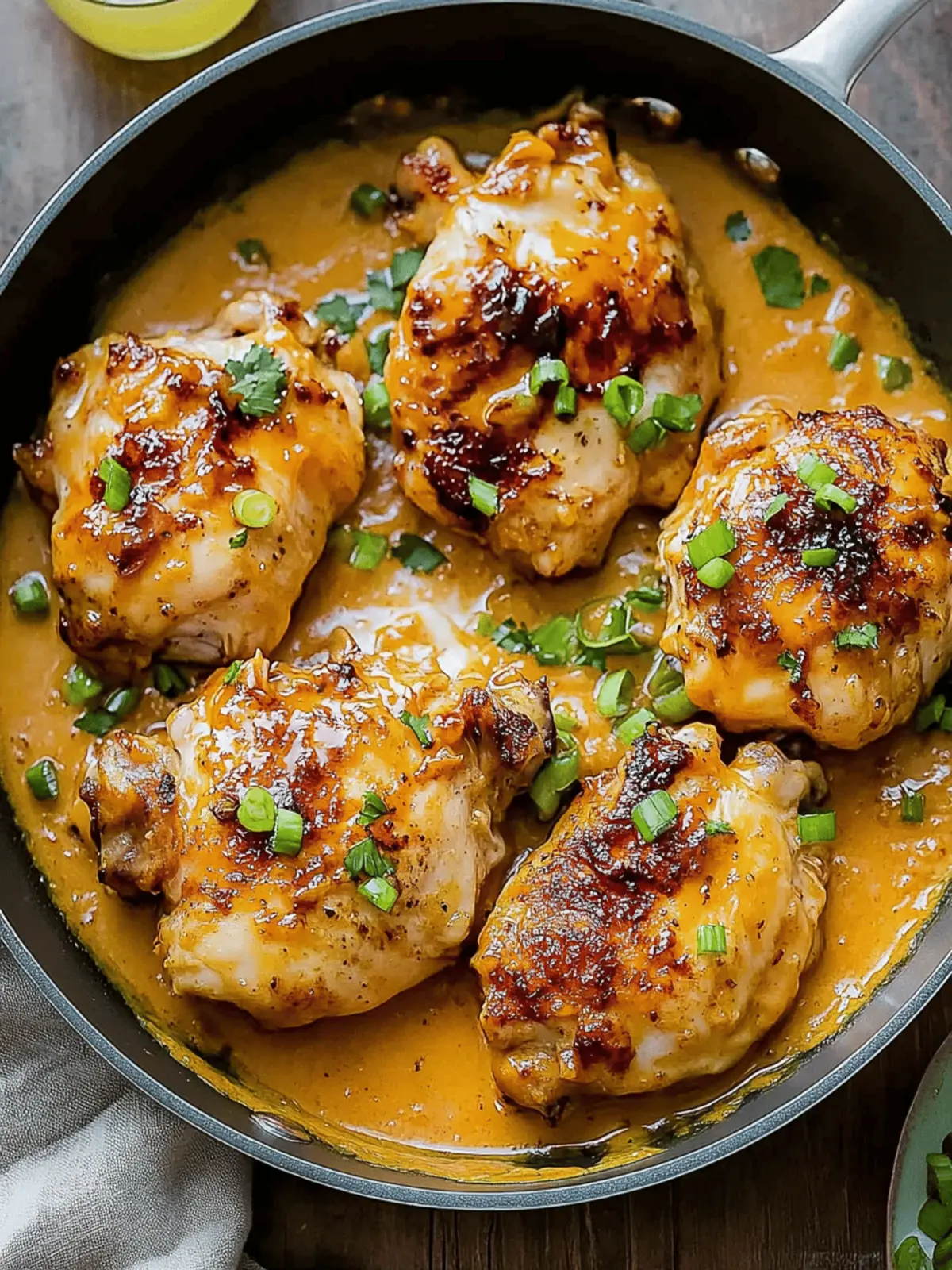 Skillet Bang Bang Chicken Thighs That Spice Up Dinner Fast