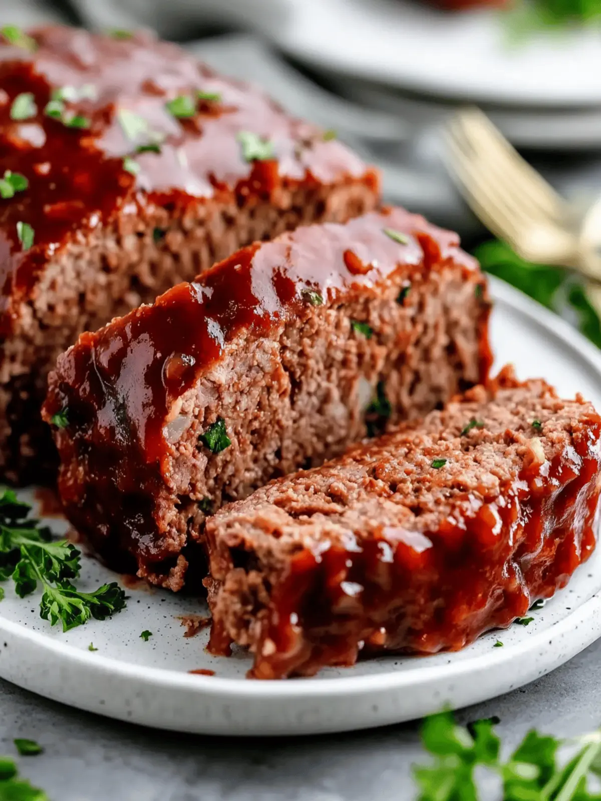 Tender Air Fryer Meatloaf with a Sweet Tangy Glaze