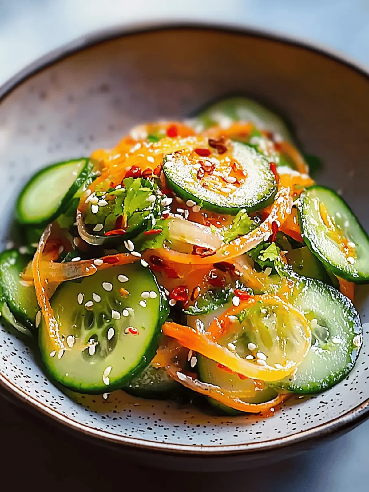 Zesty Asian Cucumber Salad That Refreshes Your Summer Days