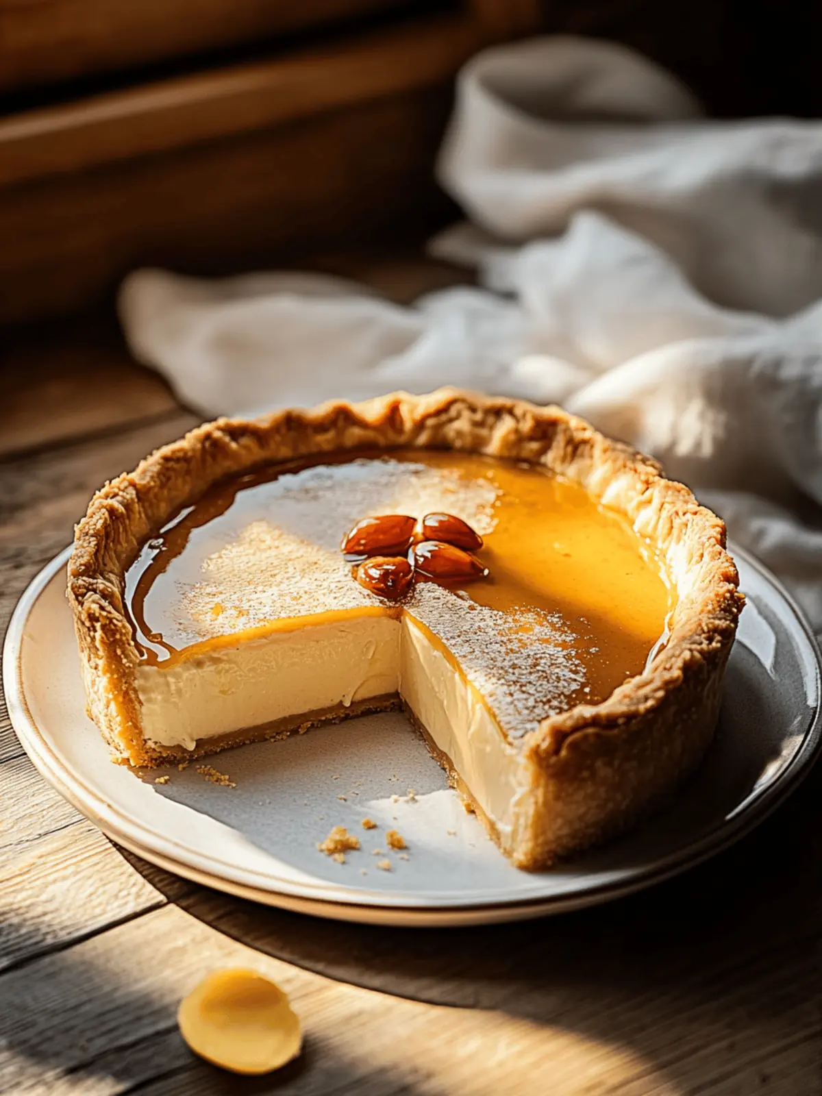 Delicious Golden Greek Honey Pie That Will Sweeten Your Day