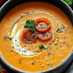 Roasted Garlic Tomato Soup