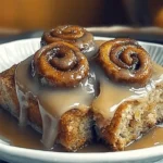 Banana Bread Cinnamon Rolls