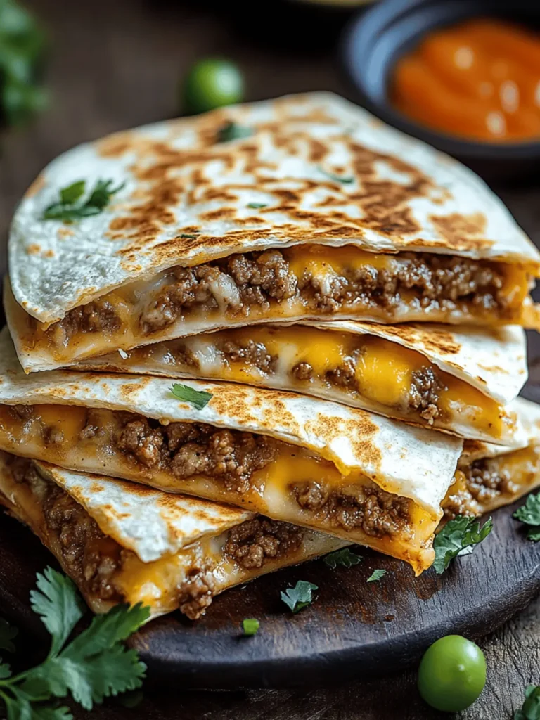 Smashburger Quesadillas