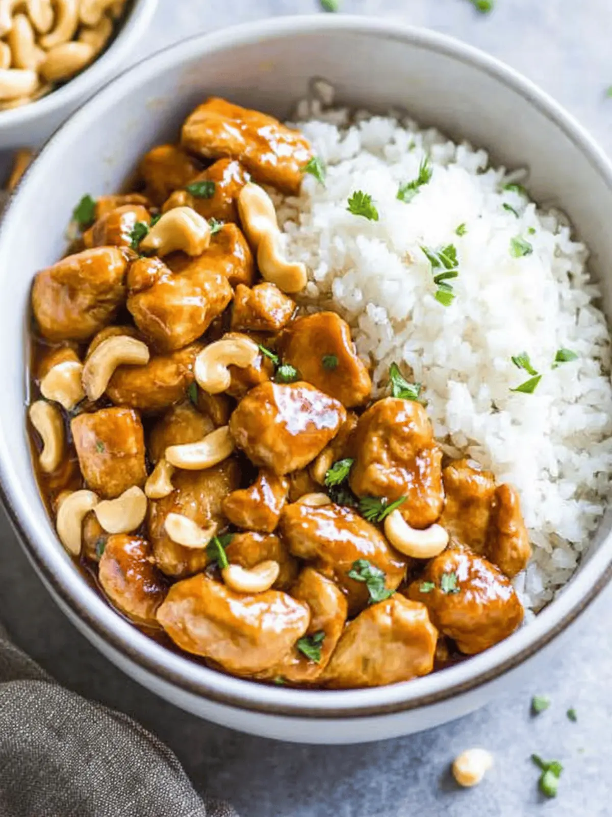 Savory Slow Cooker Cashew Chicken That'll Wow Your Taste Buds