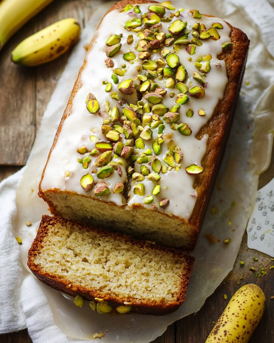 Pistachio Banana Bread