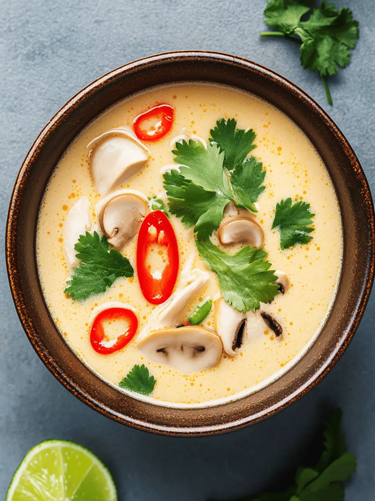 Thai Tom Kha Gai Soup That Warms Your Heart in 30 Minutes