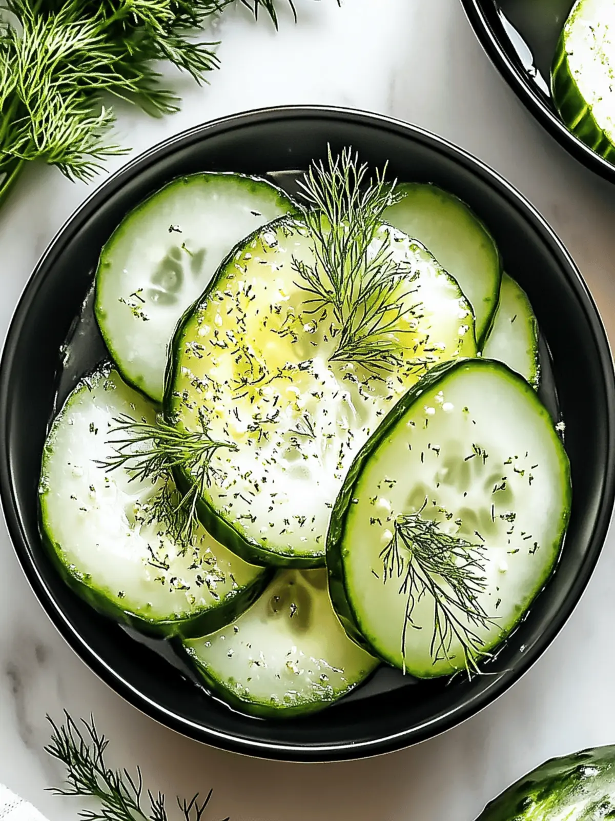 Garlic Dill Cucumbers: The Ultimate Refreshing Summer Snack