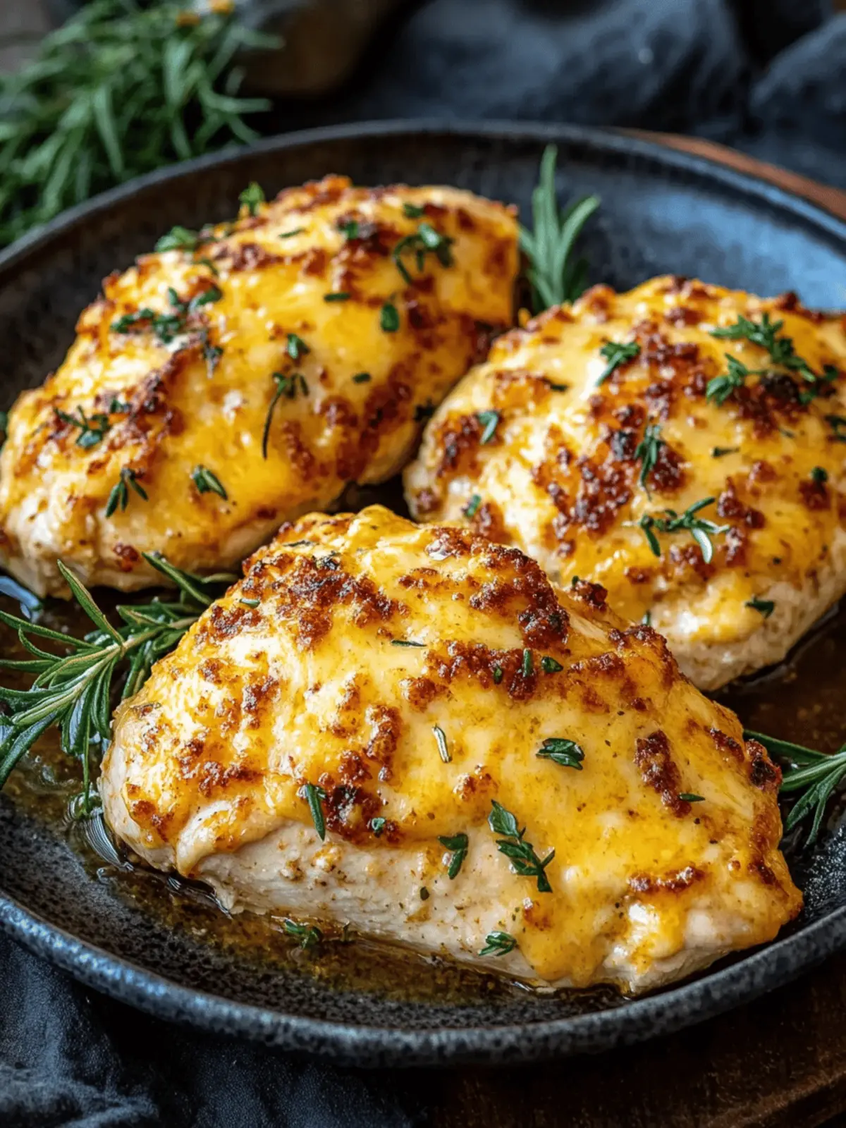 Ritzy Cheddar Chicken Breasts