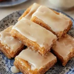 Baked Maple Donut Bars