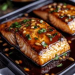 Honey Garlic Glazed Salmon