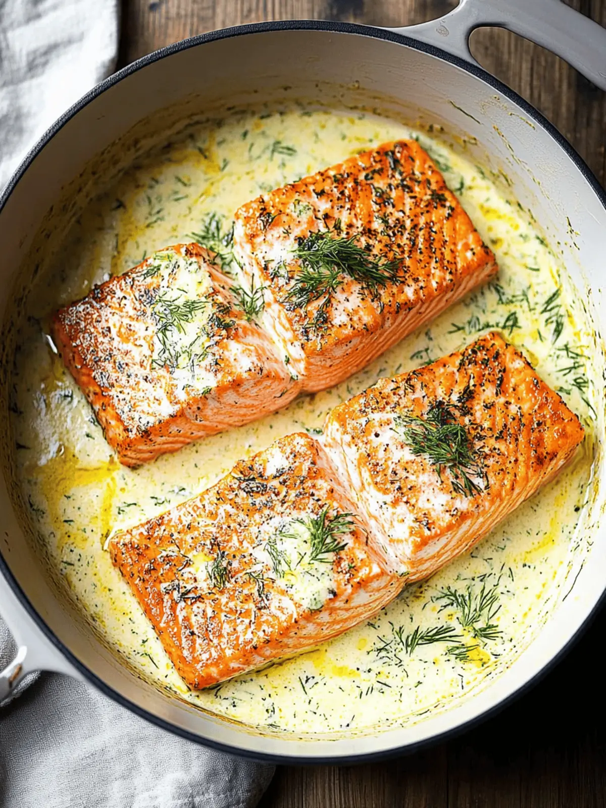 Creamy Dill Salmon: A Quick, Flavorful 30-Minute Delight