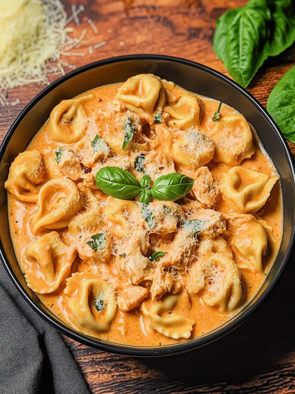 CrockPot Chicken Tortellini