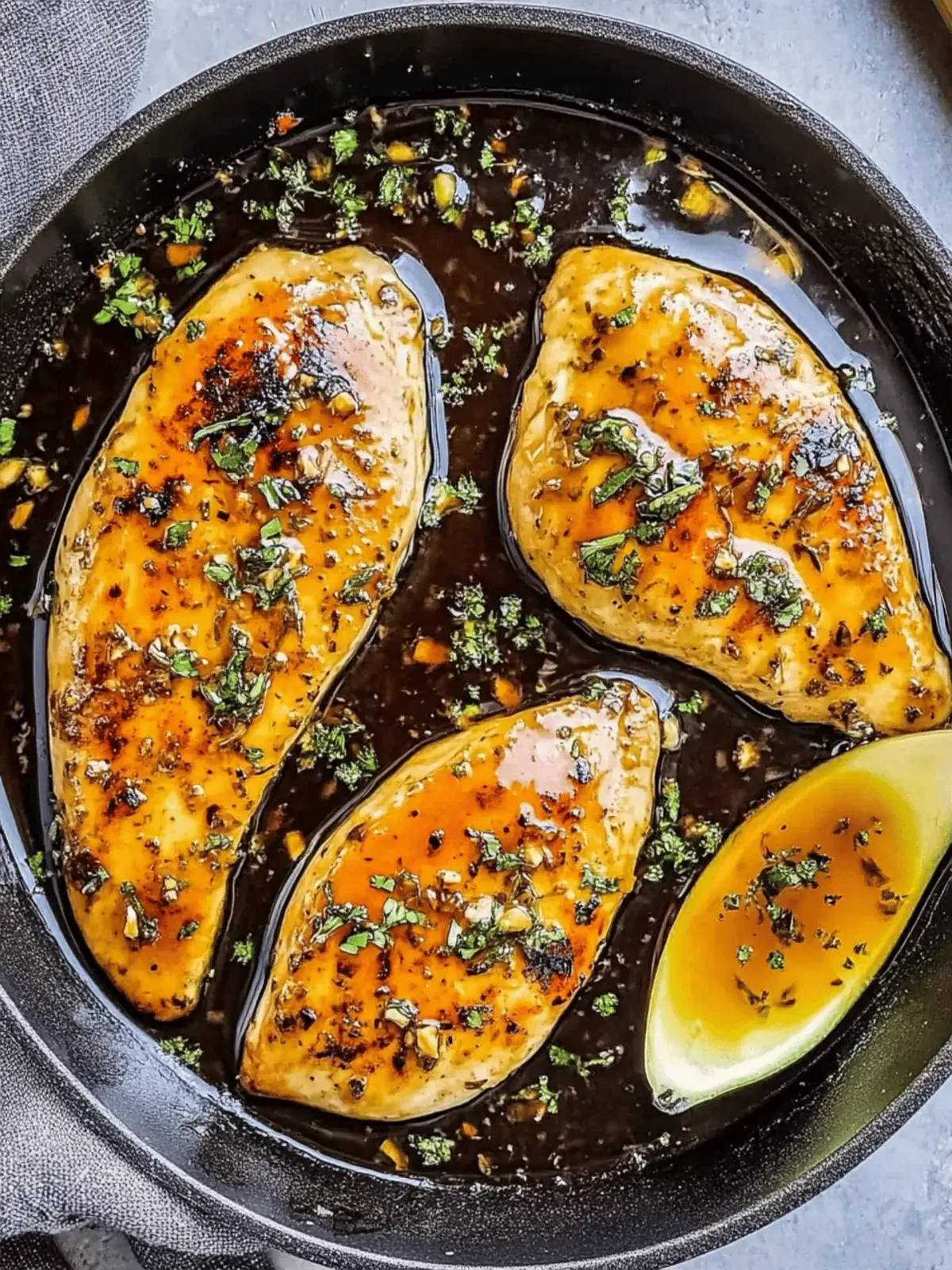 Garlic Chicken Breasts